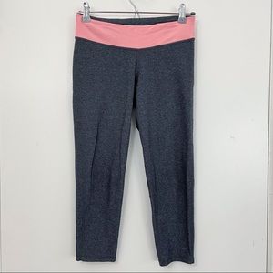 Champion Reversible Leggings 3/4 Length Gray Small
